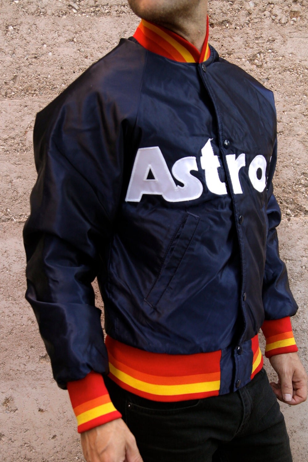 vintage 80s STARTER baseball HOUSTON astros jacket