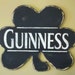 Vintage Styled Guinness Shamrock Pub Sign