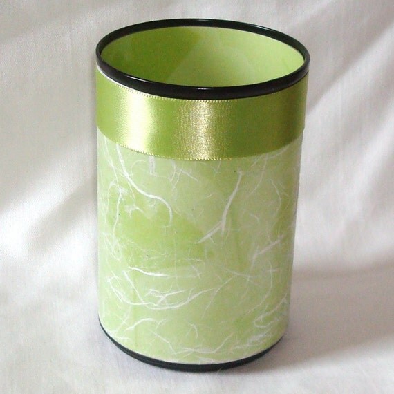 Lime Green Pencil Holder