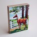 SALE - Paint by Number Art Block - 'Horse'
