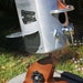 Birdhouse Bird house Repurposed Upcycled Modern Airplane Sugar Canister of Found Objects Metal Recycled Objects OOAK