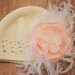 Stripe of Shells Thread Crochet Hat Crochet Pattern (466)
