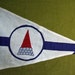 Vintage Canvas Sailing Nautical Flag Keezer Co. Plaisto NH