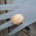 Vintage Ivory Beige Wave Upcycled Ring