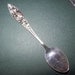 Yellowstone Deer Sterling Silver Souvenir Spoon Vintage