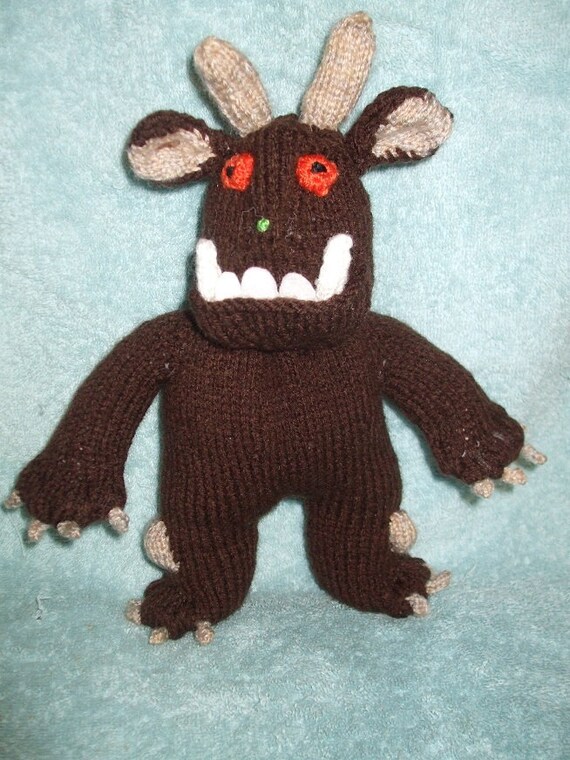 Items similar to Gruffalo knitted character. on Etsy