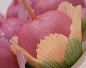 Glitter Covered Chocolate Apples