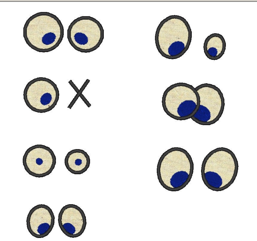 Embroidery Design Eyes | your toy eyes instant download machine embroidery designs Embroidery Design Eyes | your toy eyes instant download machine embroidery designs