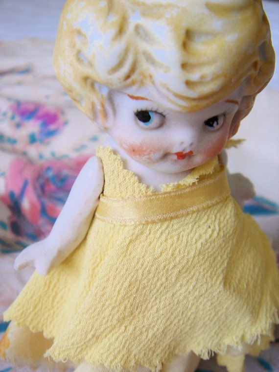 Vintage 1920's Bisque Kewpie DollJapan