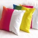 upcycled sail pillow cover