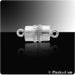 Last Pack - CLEARANCE: Sterling Silver 11x7mm Magnetic Clasps - 1set (2113) 20% OFF - FREE Second Item Shipping