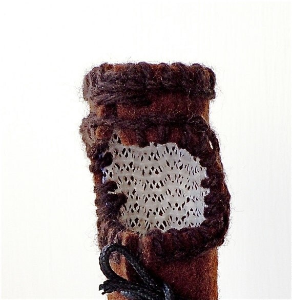 Cane Handle Cover Brown Walking Cane Walking Stick