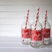RESERVED Vintage The Pop Shoppe Bottles, Set of Two