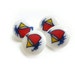 4 Children Buttons, Boat Buttons, Nautical, Vintage
