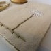 Hand Embroidered Needle Book with Dandelion