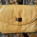 RESERVED FOR LOVIE Yellow Leather Purse Embossed Snake Print