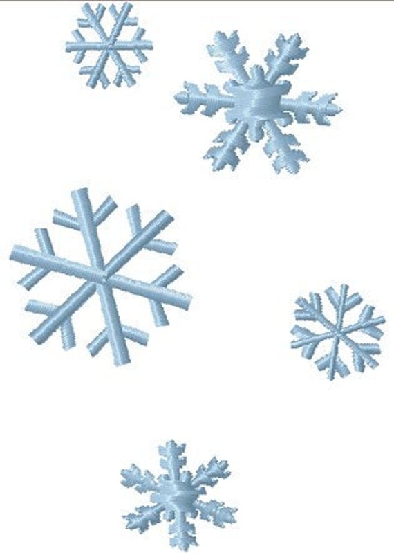 free snowflake embroidery download