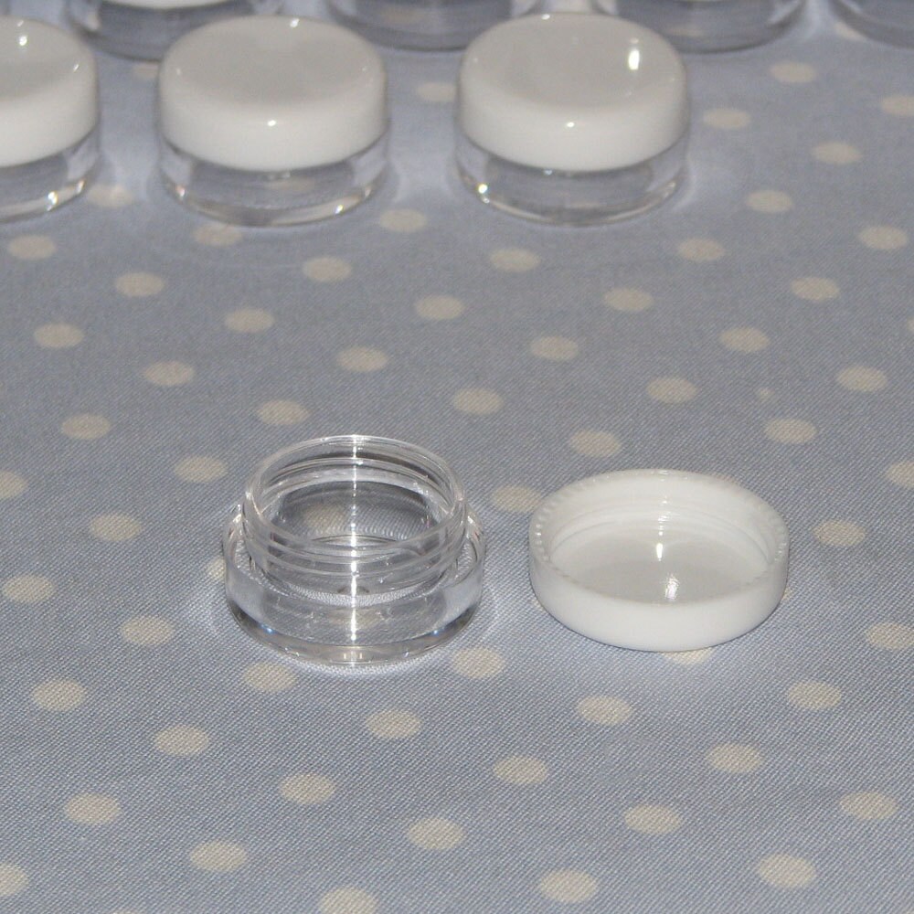 gloss containers tiny lip Screw Lid PeaPickins on 40 Clear containers plastic Tiny by