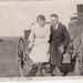 Vintage Photo "Wagon Date", Photography, Paper Ephemera, Snapshot, Old Photo, Collectibles