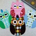 Hot Who Owl Hot Pads Pattern