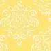 Taza By Dena Designs Ribbon Damask in Yellow 1 Yard