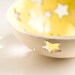knitting bowl. ceramics and pottery. yellow stars. gift for knitter. birthday and mother's day gift. handmade in Ireland