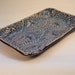 Deep Violet, Crotchet Textured Soap Dish, Butter dish, Jewelry Tray