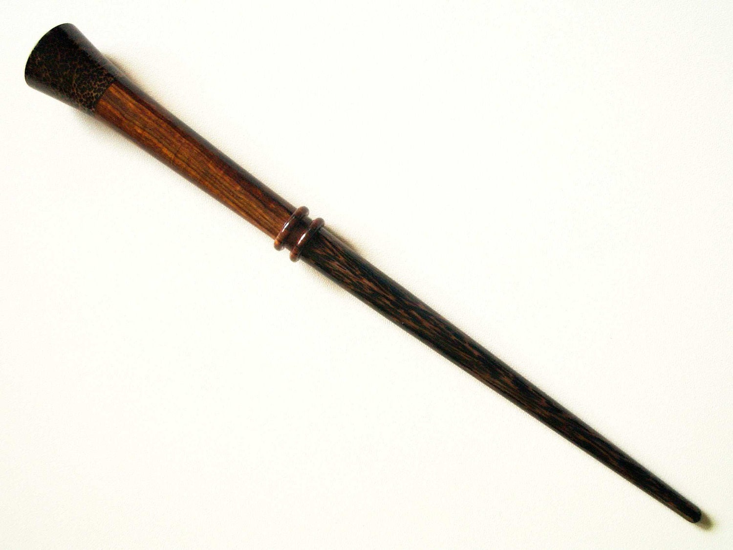 Harry Potter Inspired Wood Wand Black Palm & Cocobolo