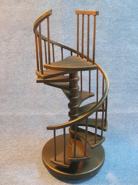 1/12 scale 8 inch Spiral Staircase Architectural Model