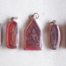 5 Thai Buddhist Buddha Clay Amulet Medallions