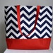 Bridesmaid Gift Totes, Beach Tote, Nautical, Chic Tote Bags- MADE to ORDER-Any quantity