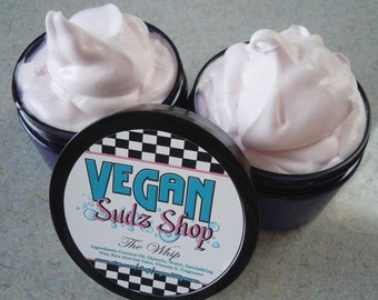 8 oz Whipped Face Lotion - You Pick Scent - NEW AND IMPROVED - Vegan Balm Salve The Whip