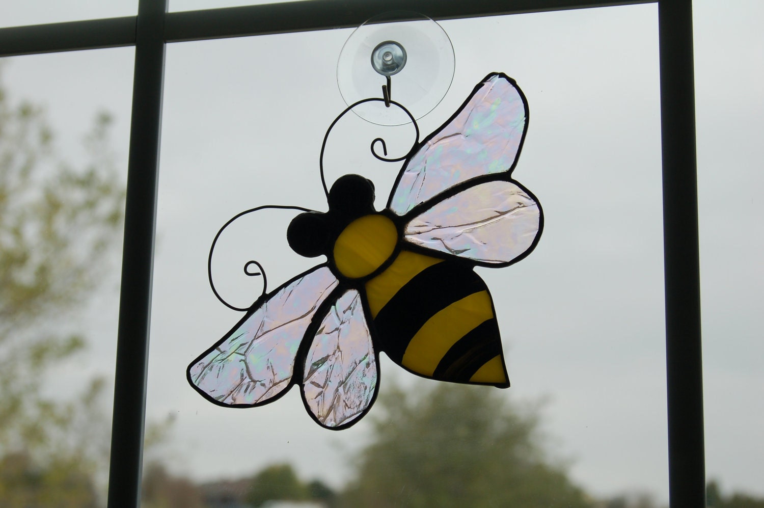 Stained Glass Bee