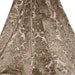 HOLD for Cindy: Venetian Style Cotton Viscose Damask Weave Velvet in Taupe and Pale Amethyst 2 1/2 Yards 59" Wide
