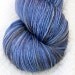 Hand Dyed BFLSilk Sock Yarn 100g - Presque Minuit