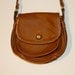 Vintage brown Capezio cross body purse