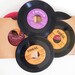 Vintage Record Album from the 1940s with 19 45s included, like Doris Day and Gene Autry