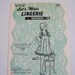 Vintage 1970s Lingerie Pattern / Nightie / Bernina