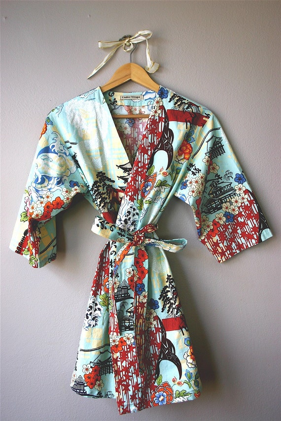 Download Womens Kimono Robe. Bridesmaids Gift. Dressing Gown.