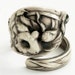 Exclusive Calla Lily Sterling Silver Spoon Ring, Handcrafted in Your Size (1962)