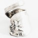 Spoon Ring Antique Violet Sterling Silver by Gorham, Handmade in Your Size (1686)