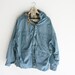 Vintage Orvis Light Blue 60 / 40 Hooded Parka
