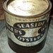Vintage: Walkers Seaside Gallon Oyster Can