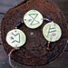 Money rune amulet charm with Jasper prosperity wealth luck gambling employment magick spells fehu dagaz perthro