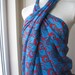 SARONG-swimsuit Cover up Pareo-CINTEMANI Print Turkish Anatolian authentic traditional Hand woven cotton gauze yemeni
