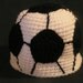 Children's soccer ball hat