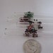 Glass Straws With Frogs- Set of 4