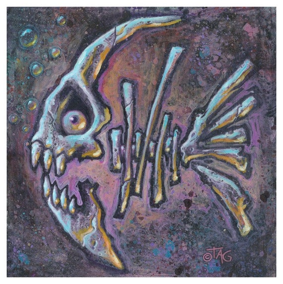 Fishbones limited edition print