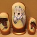 Horses nesting dolls matryoshka babushka dolls set of 5