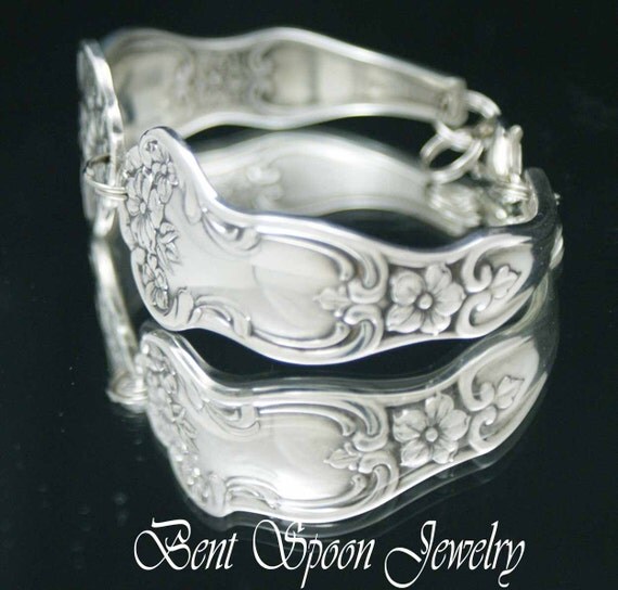 Bent Spoon Jewelry Antique Daisy 1910 Ornate by Bentspoonjewelry